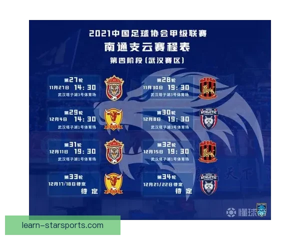 北京足球联赛全年赛程安排及重要比赛日程解析